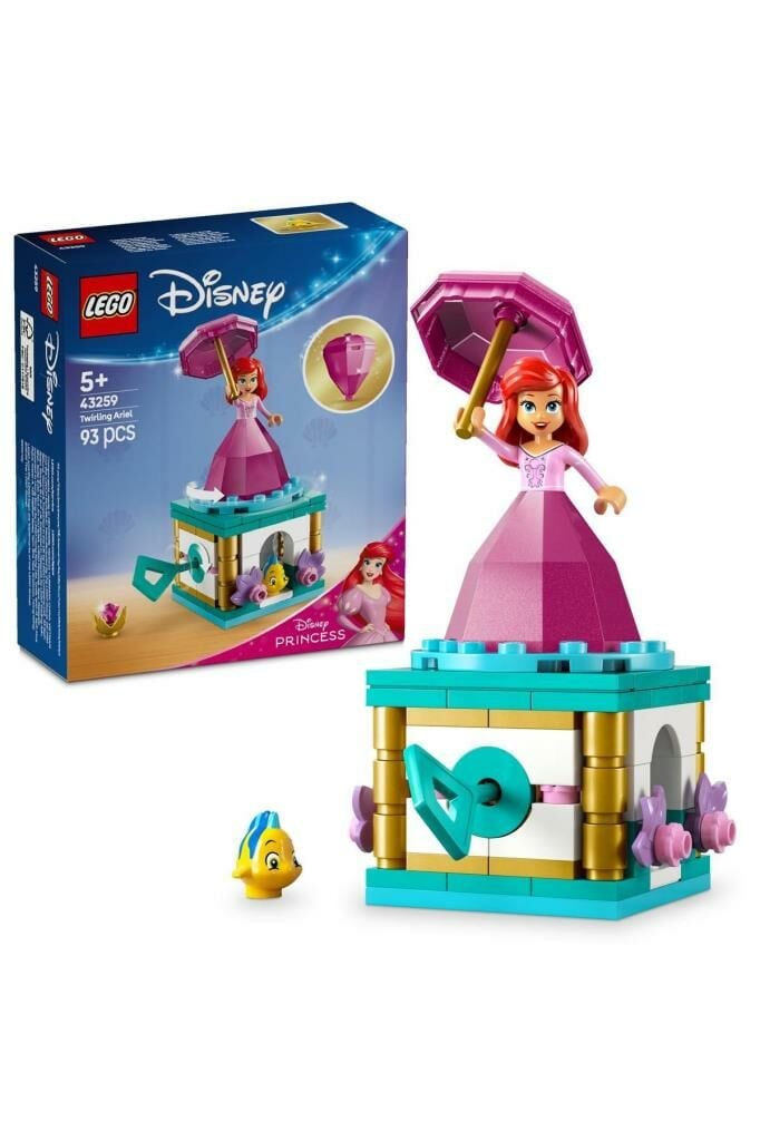 LEGO ® Disney Princess Dönen Ariel 43259 - 5 Yaş ve Üzeri Yapım Seti (93 Parça)