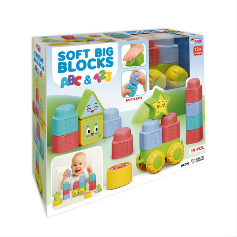 Yumuşak Big Bloklar ABC & 123