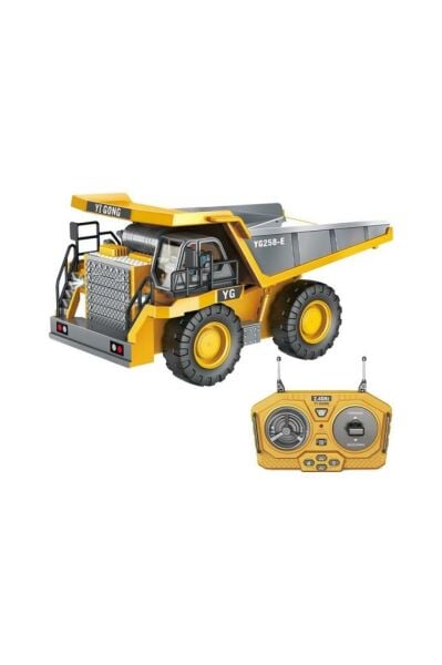 1:18 9 Kanal Alaşım Uzaktan Kumandalı Dökme Kamyonu (2.4G)