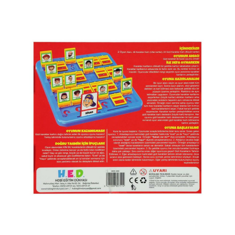 Who Am I ? Tahmin Etme Oyunu