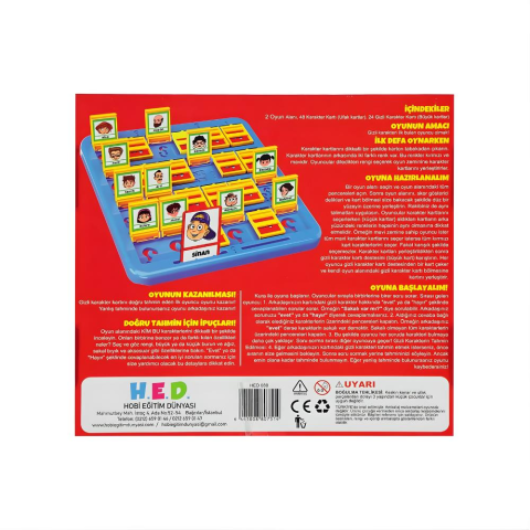 Who Am I ? Tahmin Etme Oyunu