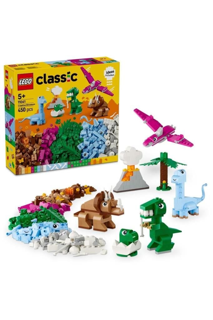 LEGO ® Classic Yaratıcı Dinozorlar 11041 - 5 Yaş ve Üzeri  Yapım Seti (450 Parça)