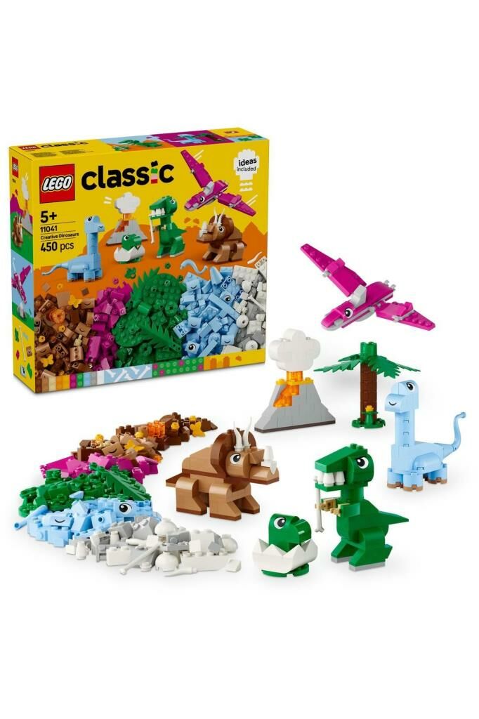 LEGO ® Classic Yaratıcı Dinozorlar 11041 - 5 Yaş ve Üzeri  Yapım Seti (450 Parça)