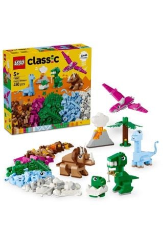 LEGO ® Classic Yaratıcı Dinozorlar 11041 - 5 Yaş ve Üzeri  Yapım Seti (450 Parça)