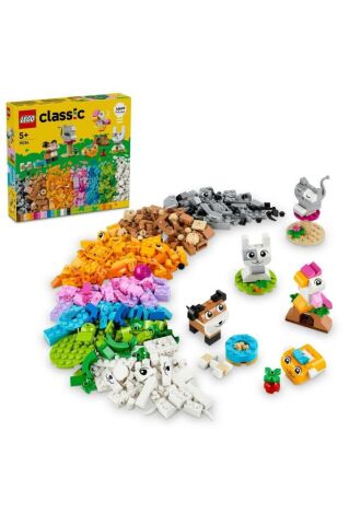 LEGO ® Classic Yaratıcı Evcil Hayvanlar İnşa Edilebilen Hayvan Oyuncağı 11034 (450 Parça)