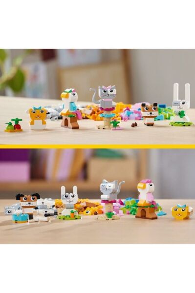 LEGO ® Classic Yaratıcı Evcil Hayvanlar İnşa Edilebilen Hayvan Oyuncağı 11034 (450 Parça)
