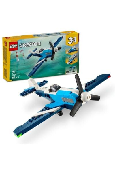 LEGO ® Creator 3’ü 1 Arada Uçak: Yarış Uçağı 31160 - 7 Yaş ve Üzeri Yapım Seti (178 Parça)