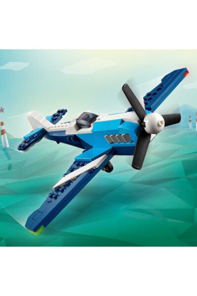 LEGO ® Creator 3’ü 1 Arada Uçak: Yarış Uçağı 31160 - 7 Yaş ve Üzeri Yapım Seti (178 Parça)