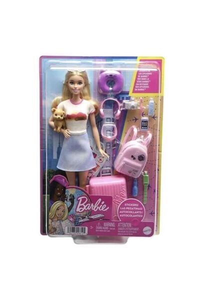 Barbie Seyahatte Bebeği ve Aks