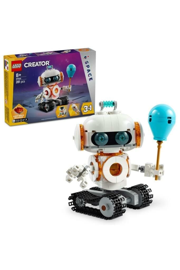 LEGO ® Creator 3’ü 1 Arada Uzay Robotu 31164 - 8 Yaş ve Üzeri Oyuncak Yapım Seti (281 Parça)