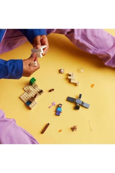 LEGO ® Minecraft® Steve'in Çöl Keşfi Seti 21251 (75 Parça)