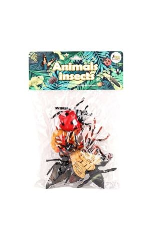 Böcekler 6 Parça Hayvan Seti