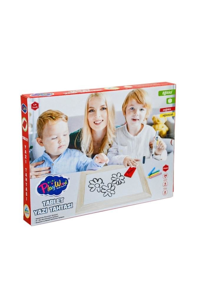 Ahşap Tablet Yazı Tahtası