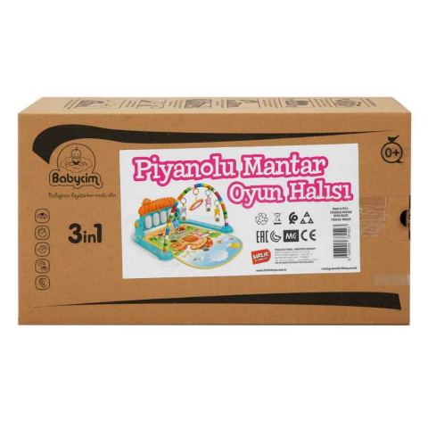 Babycim Piyanolu Mantar Oyun Halısı