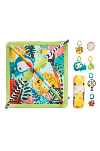 Fisher-Price 3'ü 1 Arada Yağmur Ormanı Jimnastik Merkezi