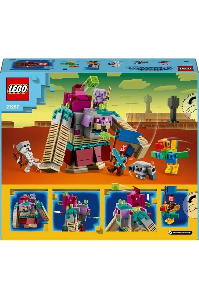 LEGO ® Minecraft Legends® Yiyici Karşılaşması 21257 (420 Parça)