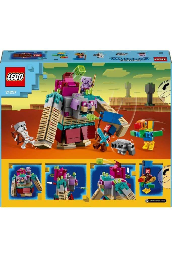 LEGO ® Minecraft Legends® Yiyici Karşılaşması 21257 (420 Parça)