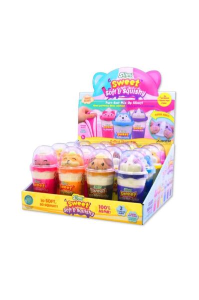 Slimy SWEET SOFT SQUİSHY 6 ASORTİ (1 Adet)