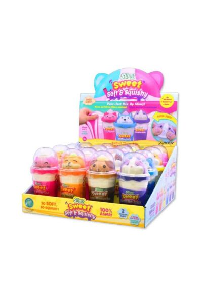 Slimy Sweet Soft Squishy 6 Asorti (1 Adet)