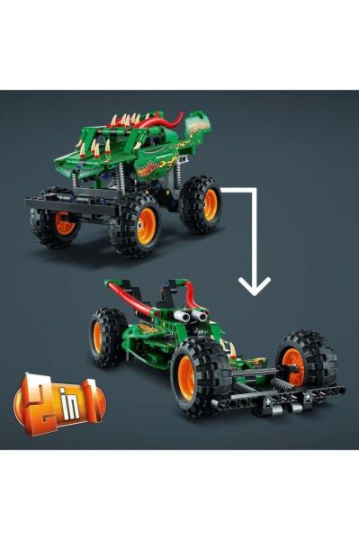 LEGO ® Technic Monster Jam™ Dragon™ 42149 - 7 Yaş ve Üzeri İçin Kamyon Yapım Seti(217 Parça)