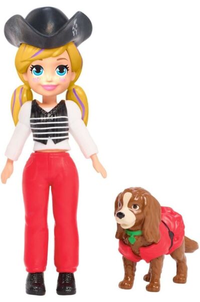 Polly Pocket ve Hayvan Dostu Kostüm Giyiyor Oyun Seti