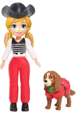 Polly Pocket ve Hayvan Dostu Kostüm Giyiyor Oyun Seti