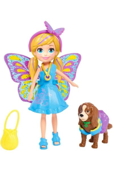 Polly Pocket ve Hayvan Dostu Kostüm Giyiyor Oyun Seti