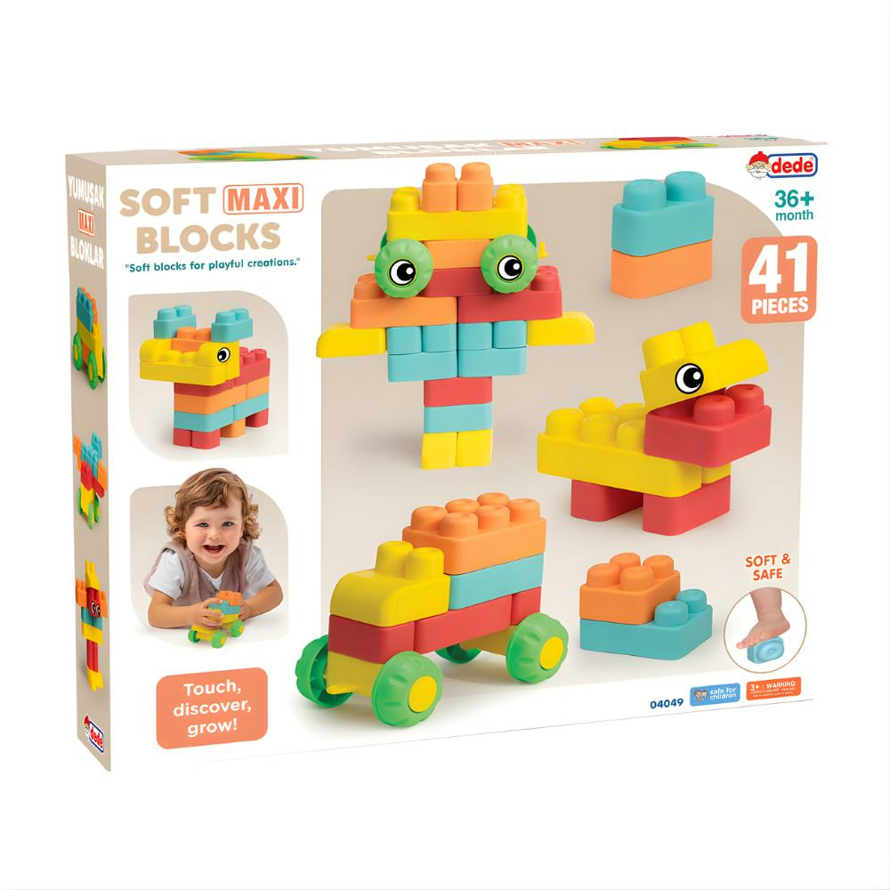 Yumuşak Maxi Bloklar 41 Parça