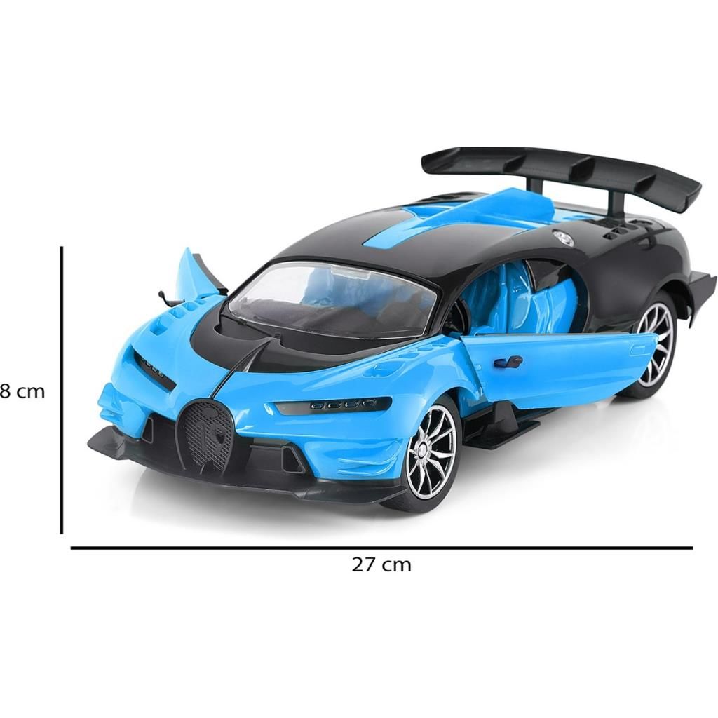 Şarjlı Bugatti Mavi Kapıları Açılan