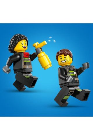 LEGO ® City Merdivenli İtfaiye Kamyonu 60463 - 4 Yaş ve Üzeri için Oyuncak Yapım Seti (82 Parça)