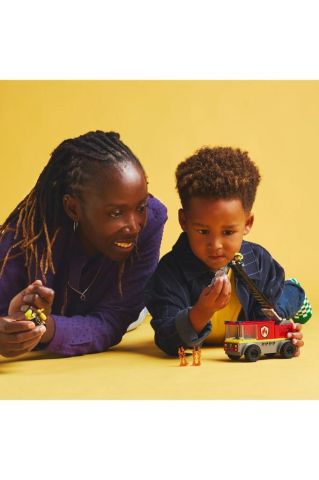 LEGO ® City Merdivenli İtfaiye Kamyonu 60463 - 4 Yaş ve Üzeri için Oyuncak Yapım Seti (82 Parça)