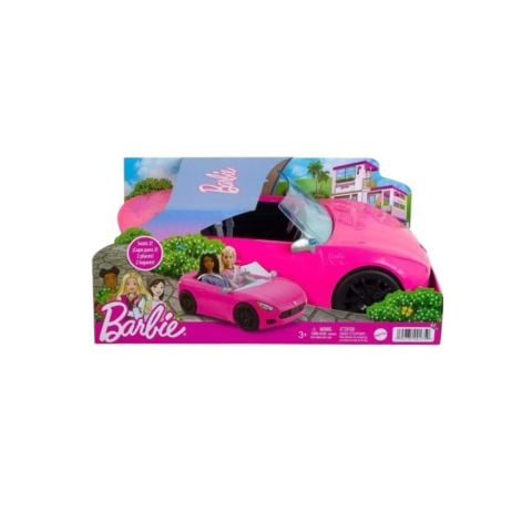 Barbie Cabrio 2 Kişilik Arabası Tekerlekli Pembe Araba Ve Gerçekçi Detaylar