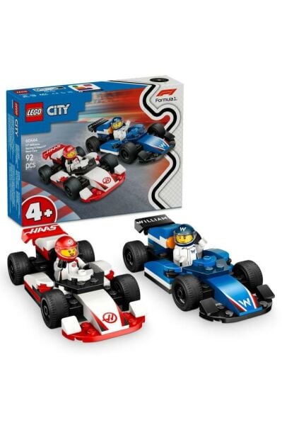 LEGO ® City F1® Williams Racing ve Haas F1® Yarış Arabaları 60464 - 4 Yaş ve Üzeri Yapım Seti (92 P)