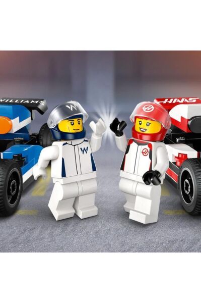 LEGO ® City F1® Williams Racing ve Haas F1® Yarış Arabaları 60464 - 4 Yaş ve Üzeri Yapım Seti (92 P)