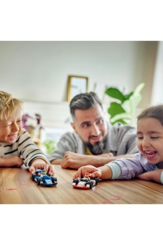 LEGO ® City F1® Williams Racing ve Haas F1® Yarış Arabaları 60464 - 4 Yaş ve Üzeri Yapım Seti (92 P)