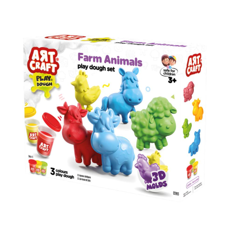 Art Craft Çiftlik Hayvanları Hamur Set 168 Gr