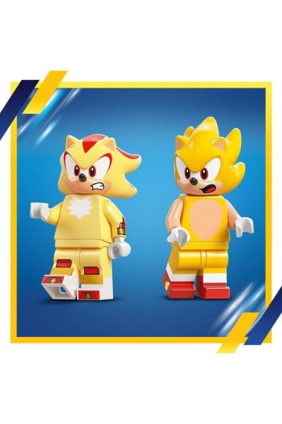 LEGO ® Sonic the Hedgehog™ Super Shadow, Biolizard’a Karşı 77003 - 9 Yaş ve Üzeri Yapım Seti (419 P)