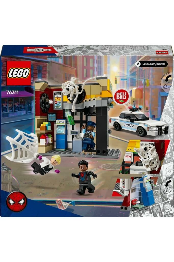 LEGO ® Marvel Spider-Verse: Miles Morales, Spot'a Karşı 76311 - 9 Yaş ve Üzeri Yapım Seti (375 Parça)