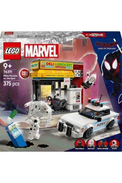 LEGO ® Marvel Spider-Verse: Miles Morales, Spot'a Karşı 76311 - 9 Yaş ve Üzeri Yapım Seti (375 Parça)
