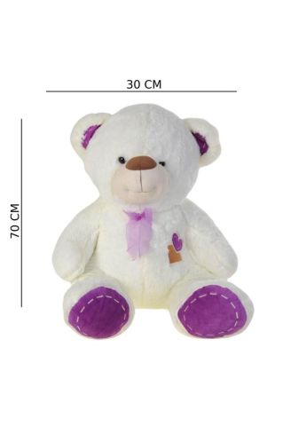 Peluş 50 Cm Papyonlu Ayı