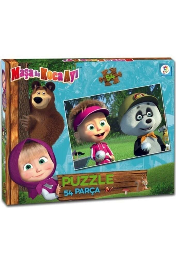 Masha Koca Ayı 54 Parça Kutu Puzzle