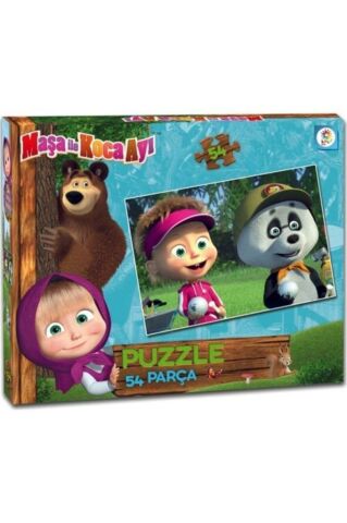 Masha Koca Ayı 54 Parça Kutu Puzzle