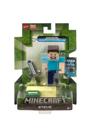 Minecraft Build-a-portal Steve Figürü