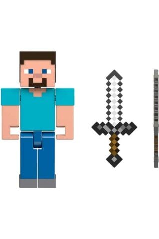 Minecraft Build-a-portal Steve Figürü