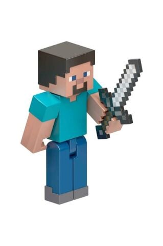 Minecraft Build-a-portal Steve Figürü