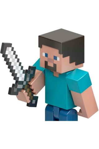 Minecraft Build-a-portal Steve Figürü