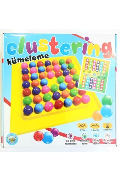 Renkli Kümeleme Oyunu
