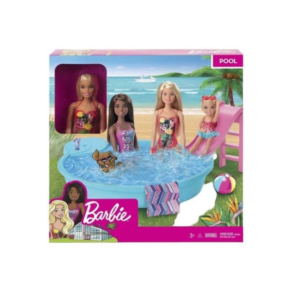 Barbie Eğlenceli Havuz