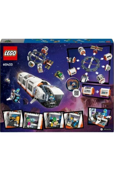 LEGO ® City Modüler Uzay İstasyonu 60433 - Oyuncak Yapım Seti (1097 Parça)
