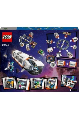 LEGO ® City Modüler Uzay İstasyonu 60433 - Oyuncak Yapım Seti (1097 Parça)